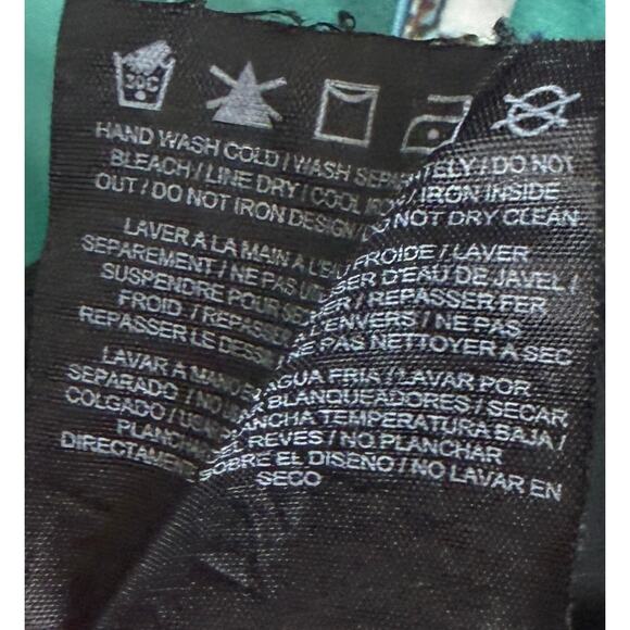 Hurley Womens Swim Board Shorts Small Phantom Blue Boats Stretch Surf Black EUC - Picture 7 of 7